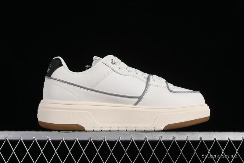 MLB Chunky Liner Basic New York Yankees Thick Sole Platform Sneakers with 6cm Height Increase - 3ASXCA12N50IVS