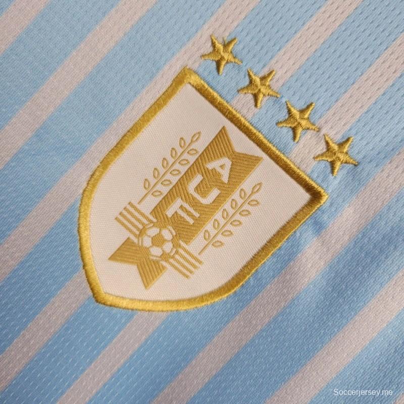 2024 كيدز 2024 قميص منتخب أوروجواي على أرضه

