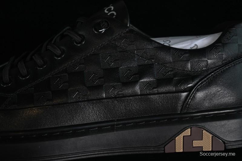 ECCO Soft 7 Classic Slip-On Loafers with Mosaic Pattern - 63231601001