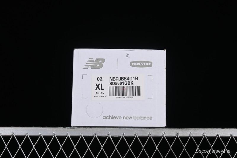 New Balance NB x TAW&TOE Collaboration Black Ultra-Soft Cloud Cushion Beach Sandals Flip Flops - SD5601GBK