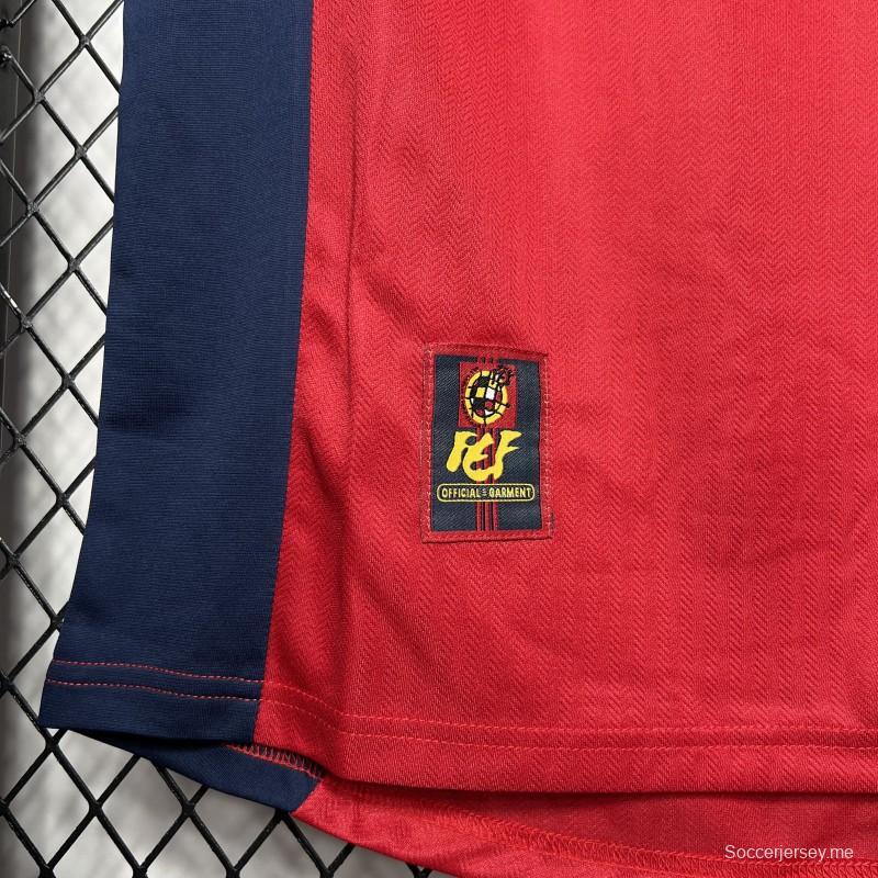 قميص منتخب إسبانيا 1998 ريترو 1998
