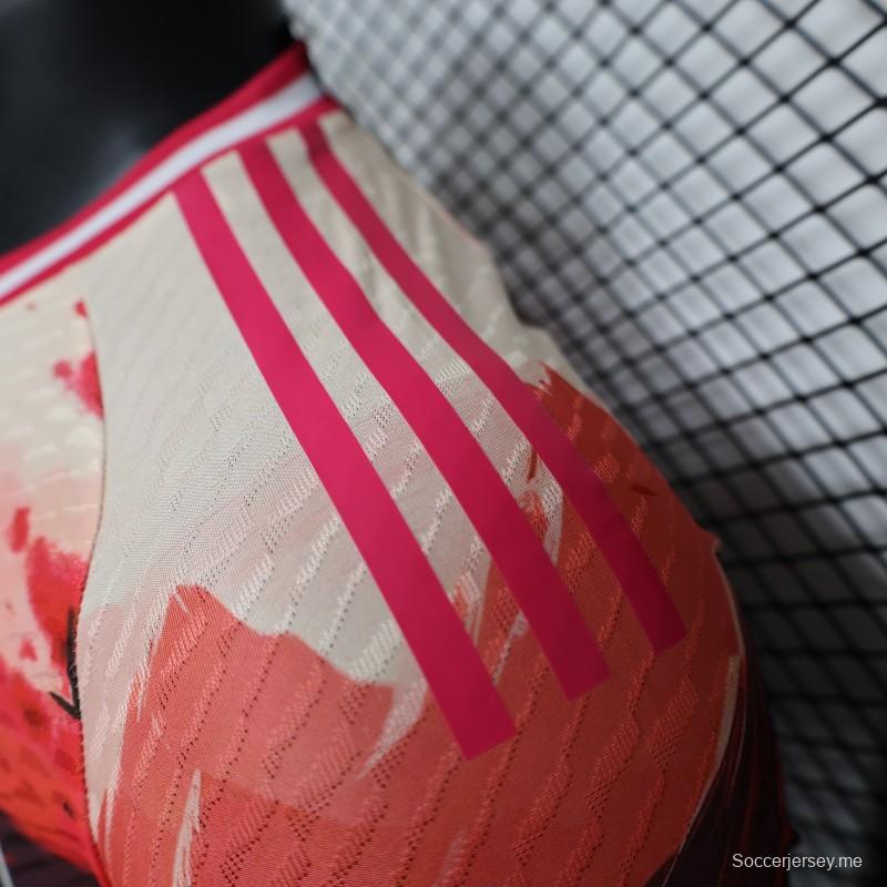 إصدار اللاعب 2024 قميص خاص بمفهوم معبد الغروب الياباني 2024
