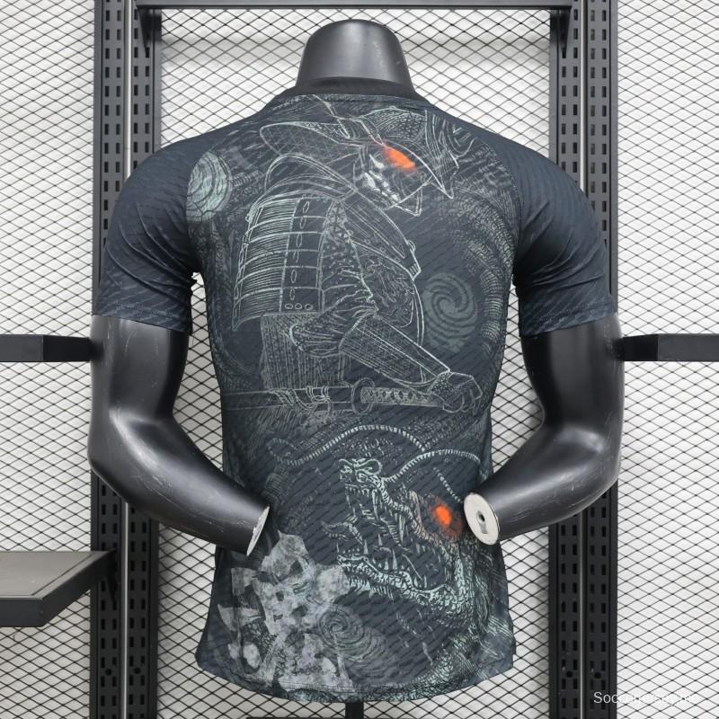 إصدار اللاعب 2024 قميص الساموراي/التنين الياباني 2024 قميص الساموراي/التنين الأسود
