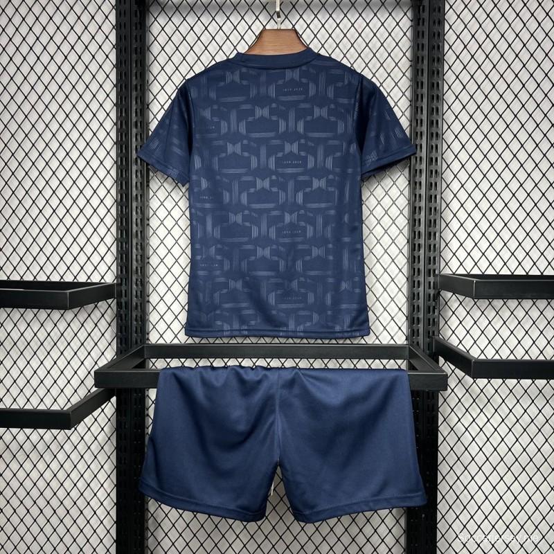 24/25 قميص أطفال برشلونة Away برشلونة أزرق دايل
