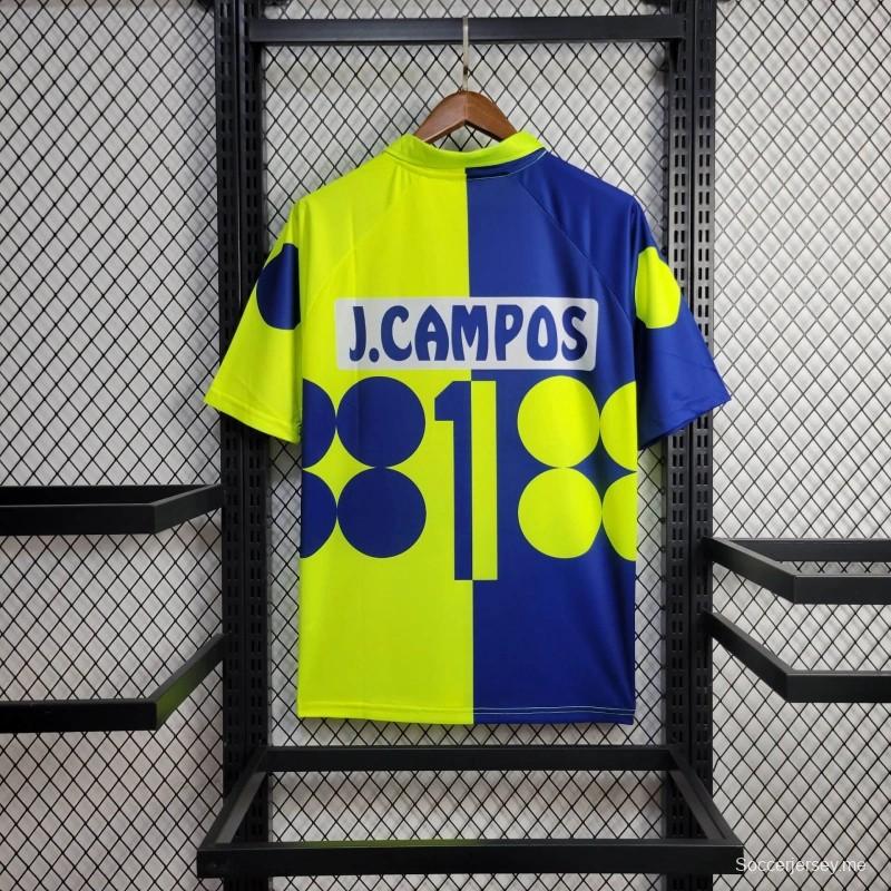 قميص المنتخب المكسيكي القديم 1998 حارس مرمى منتخب المكسيك كامبوس 1 أصفر اللون أصفر اللون
