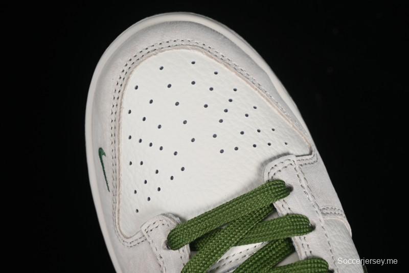 Stussy x Nike SB Dunk Low Retro Premium Casual Sneakers - DQ1098-340