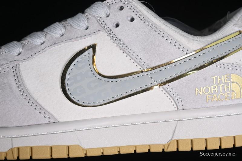 Nike Dunk Low The North Face CDG Collaboration - Gold SB Low Top Skate Shoes - DQ1098-337