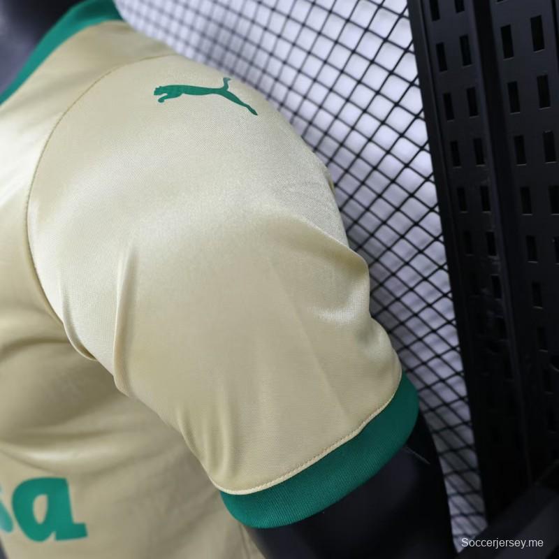 إصدار اللاعب 24/25 بالميراس القميص الذهبي الثالث بالميراس الثالث