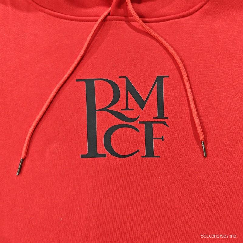 24/25 هودي ريال مدريد RMCF بيج/رمادي/رمادي/أبيض/أزرق داكن/أسود