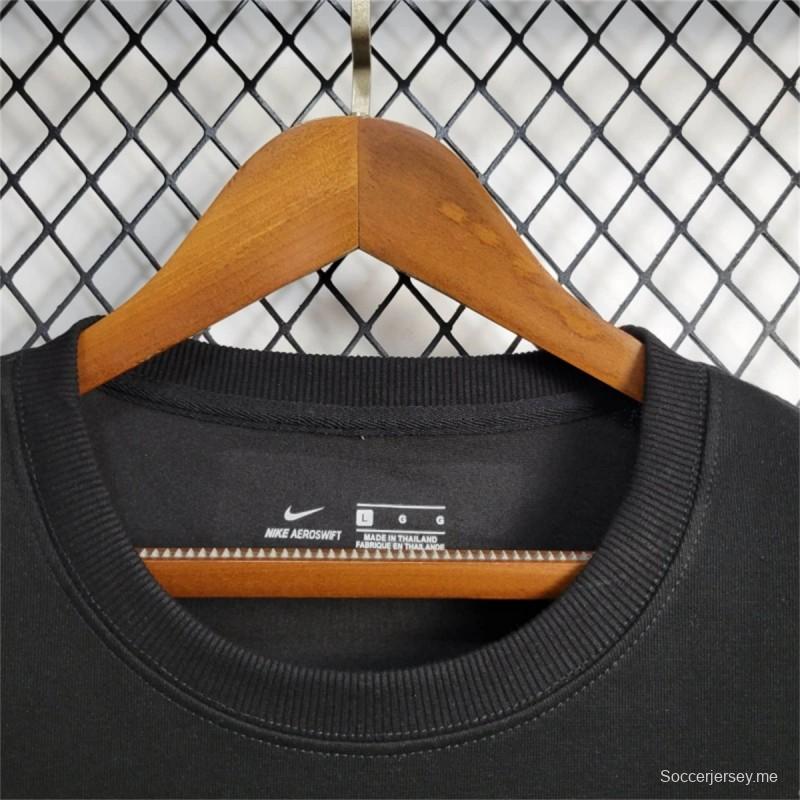 25/26 سويت شيرت باريس سان جيرمان STUSSY أسود اللون