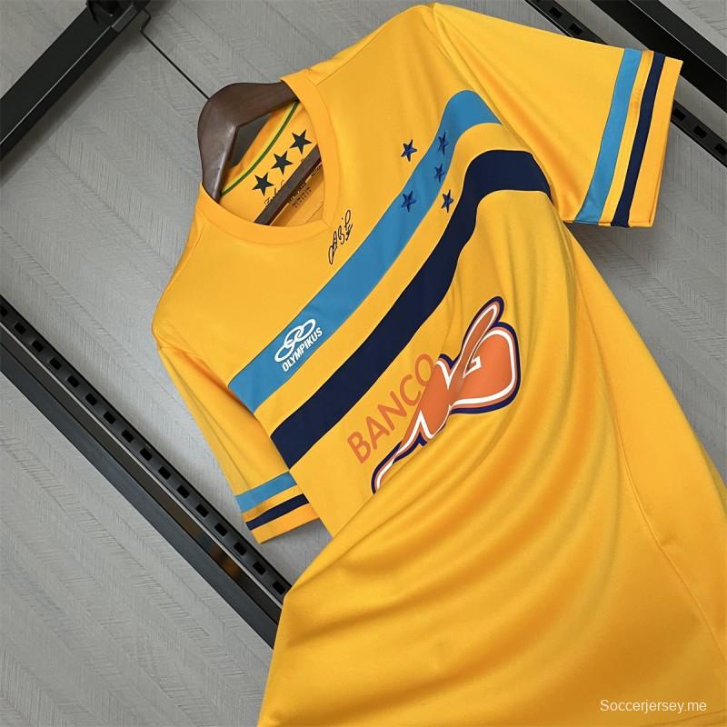 قميص أصفر لحارس مرمى كروزيرو 14/15 ريترو 14/15