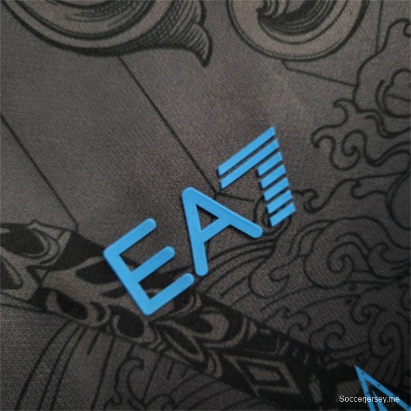 24/25 قميص فريق نابولي الثالث للمباريات الثالثة