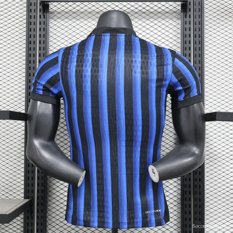 نسخة اللاعب 25/26 قميص فريق إنتر ميلان 25/26 مع الراعي