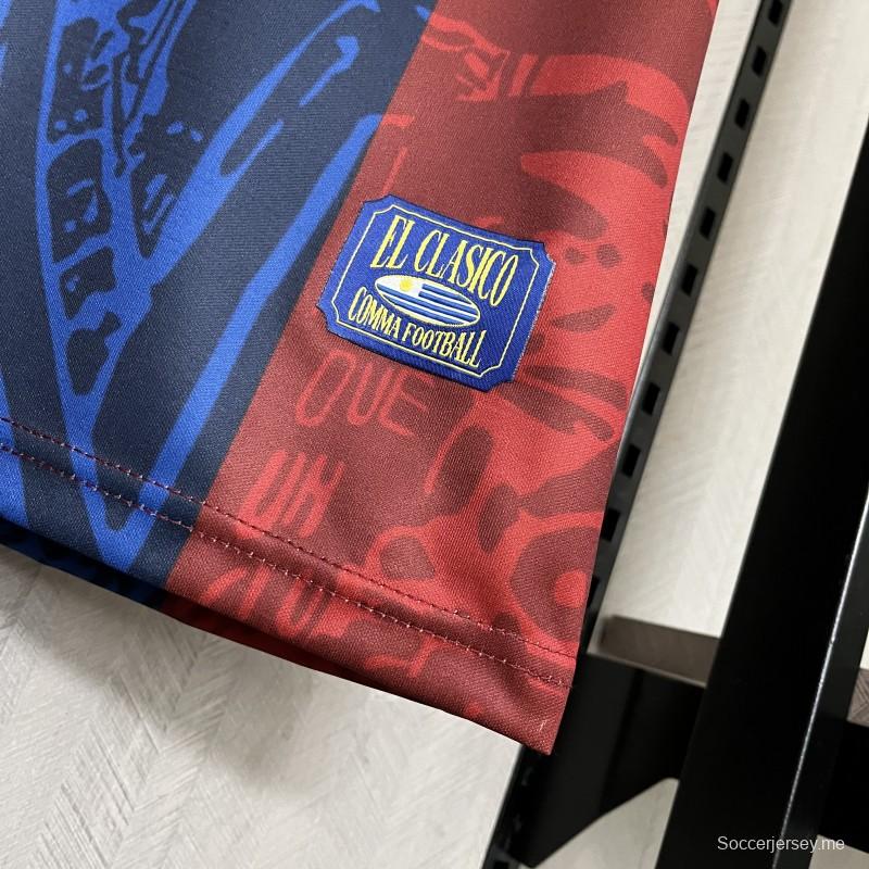 25/26 قميص برشلونة كوما فوتبول الأمير الخاص 25/26