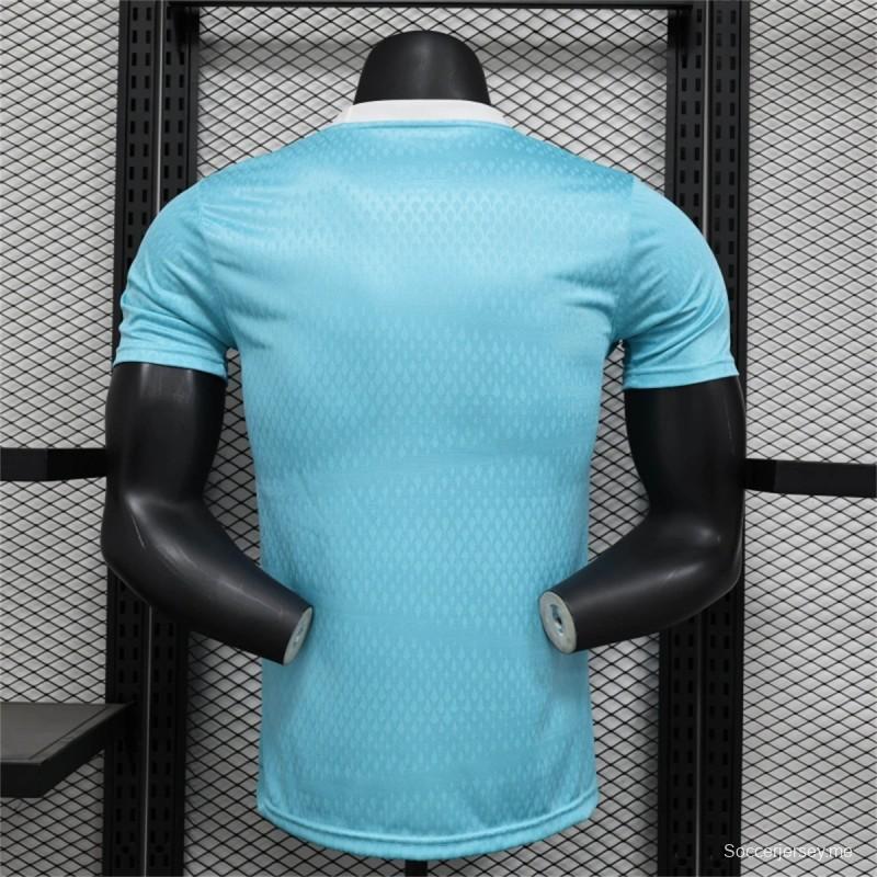 25/26 نسخة اللاعب 25/26 قميص تدريب أرسنال الرياضي الأزرق