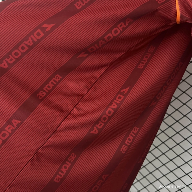 99/00 قميص فريق روما الرجعية 99/00