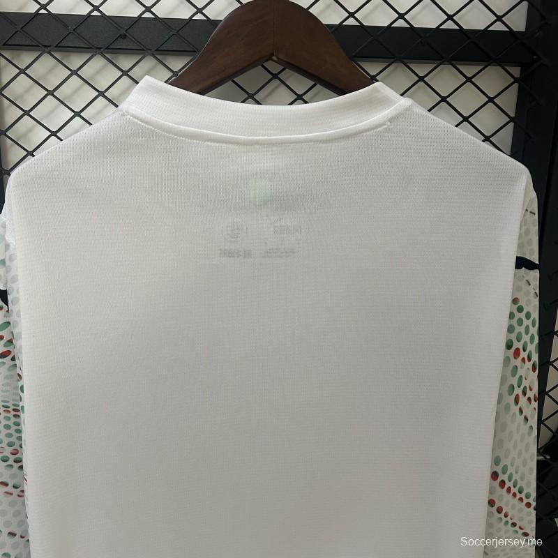 2025 قميص البرتغال بأكمام طويلة أكمام طويلة خارجي