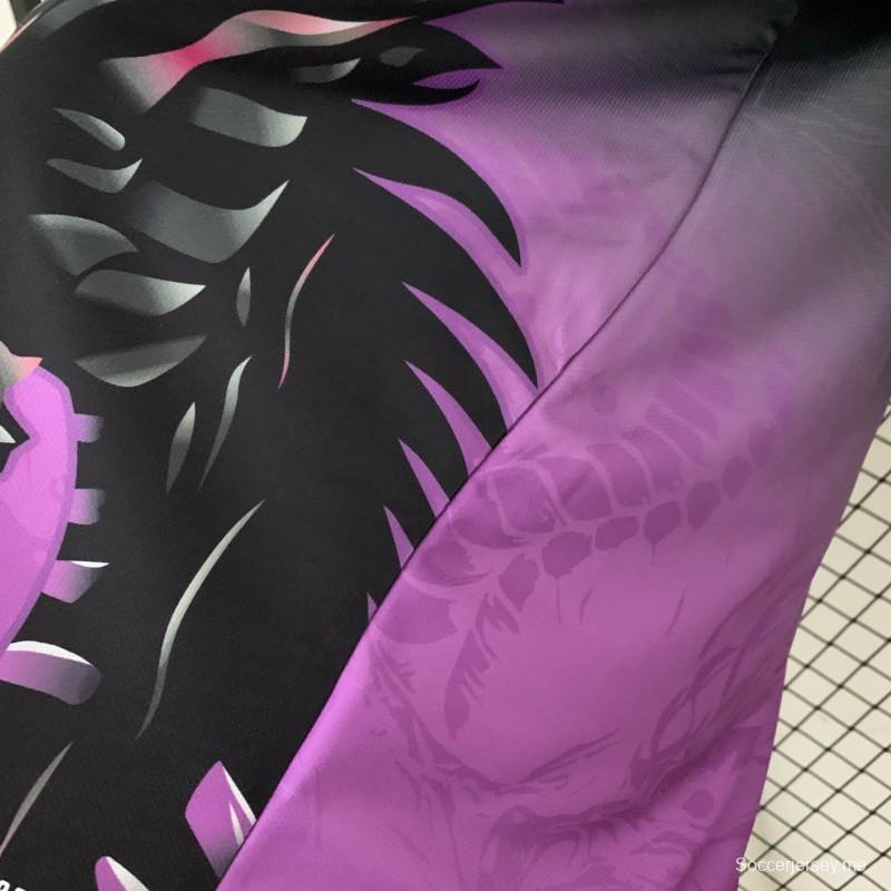 25/26 قميص التنين الأرجواني الخاص بريال مدريد 25/26