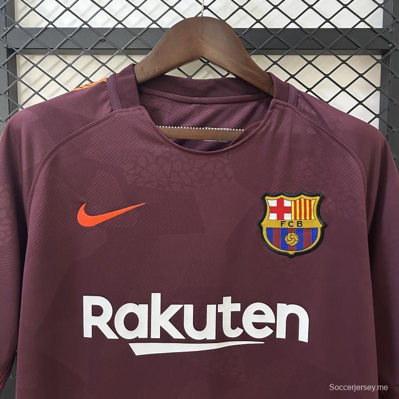 قميص برشلونة الثالث ريترو 17/18 ريترو 17/18