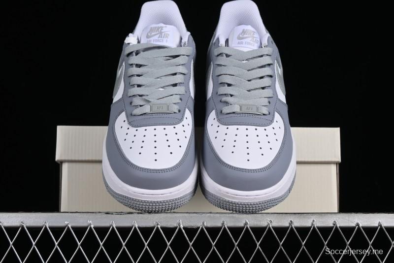 Nike Air Force 1 '07 Low Casual Sneakers with Full-Length Air Cushion - FJ4146-111
