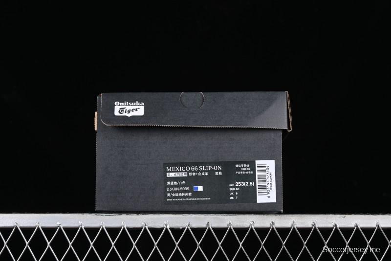 OnitsukaTiger Mexico 66 Low-Top Canvas Casual Running Shoes - D3K0N-5099