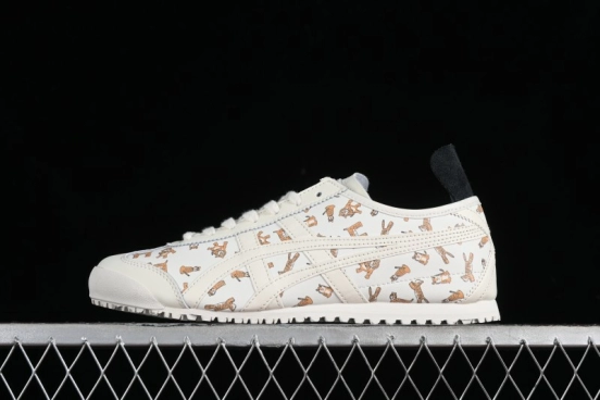Onitsuka Tiger Mexico 66 Low-Top Leather Sneakers - 1183B785-100