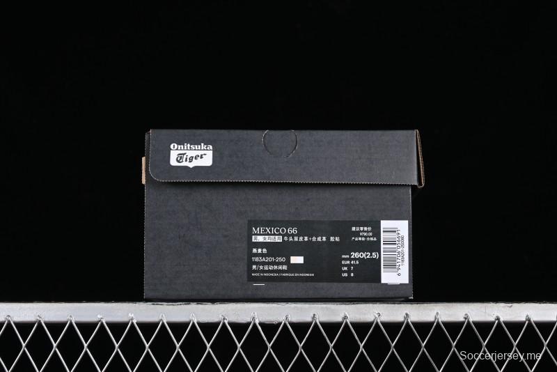 Onitsuka Tiger Mexico 66 Low-Top Leather Sneakers for Casual Running - 1183A201-250