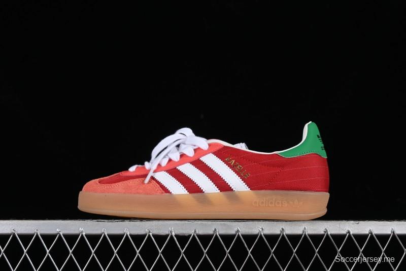 Adidas Originals Gazelle Indoor IF9641 Retro Casual Slip-Resistant Low-Top Sneakers - IF9641