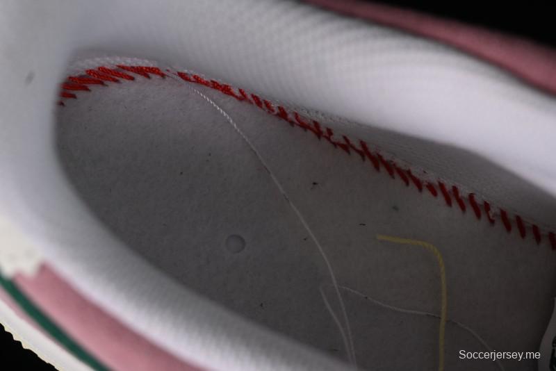 Nike Air Force 1 '07 Low Casual Sneakers in White Pink Green - FV9346-100