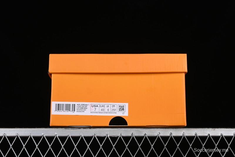 Nike Air Jordan 1 Low OG SP Travis Scott x Fragment Design Retro Sneakers - LX1988-800