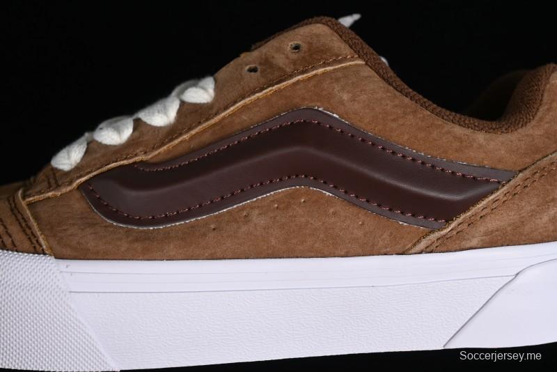 Vans Classics Knu Skool Retro Sneakers with Enlarged Toe and Thickened Trim - VN0009QCLC5