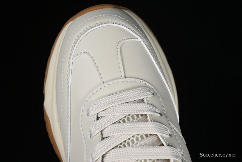 New York Yankees MLB Chunky Runner Denim Monogram Lightweight Casual Sneakers - 3ASHCRM3N43BRS