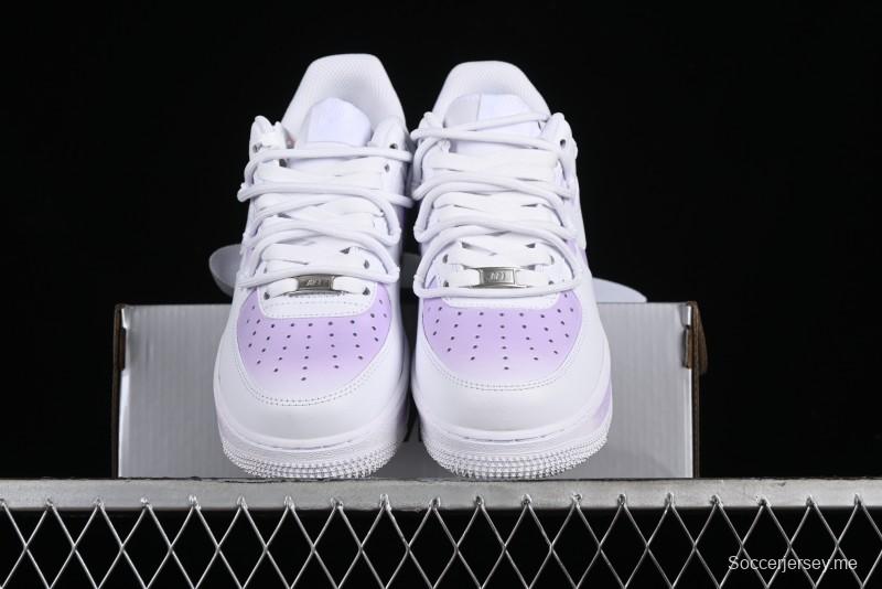 Nike Air Force 1 '07 Low Custom Spray Painting Romantic Message Low-Top Casual Sneakers - ZH0316-028