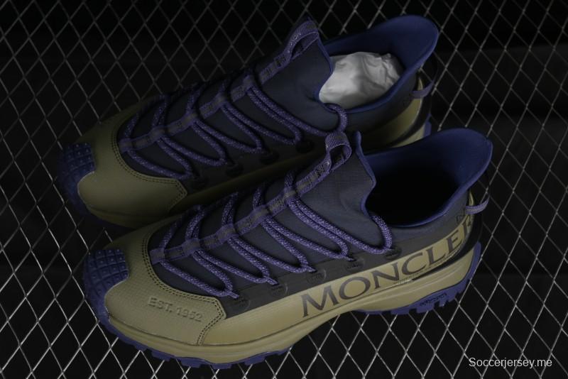 Moncler Trailgrip GTX Hiking Shoes with Cordura Nylon Gore-Tex Waterproof and Vibram Outsole - M00240M3457