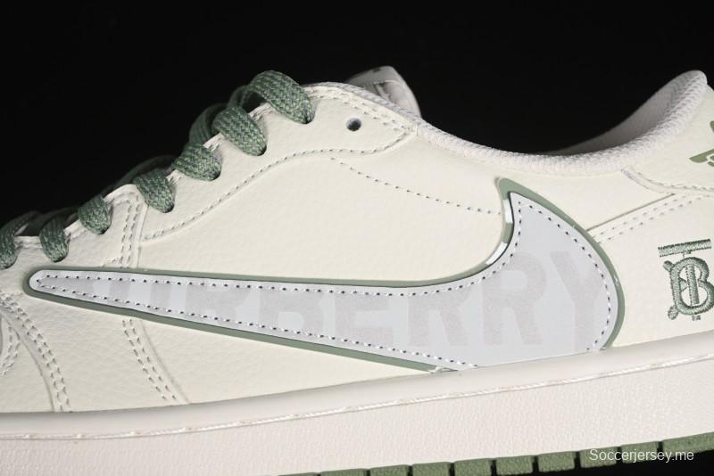 Nike Travis Scott x Fragment Design x Air Jordan 1 Low OG SP AJ1 Low Top Casual Sneakers - DM7866-020