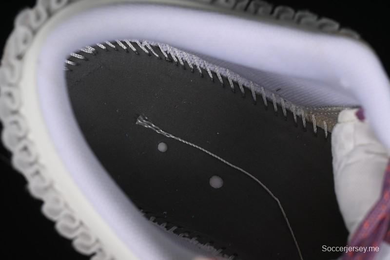 Nike Air Jordan 1 Low Retro Casual Sneakers with Smooth Leather and Suede - FQ8094-100