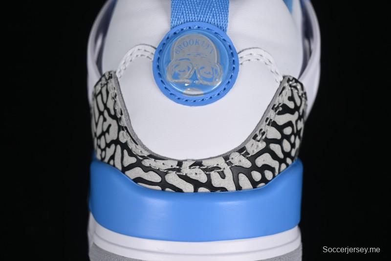 Nike Jordan Spizike Low AJ Hybrid Design Sneakers with Cracked Leather and Multi-Element Fusion - FQ1759-141