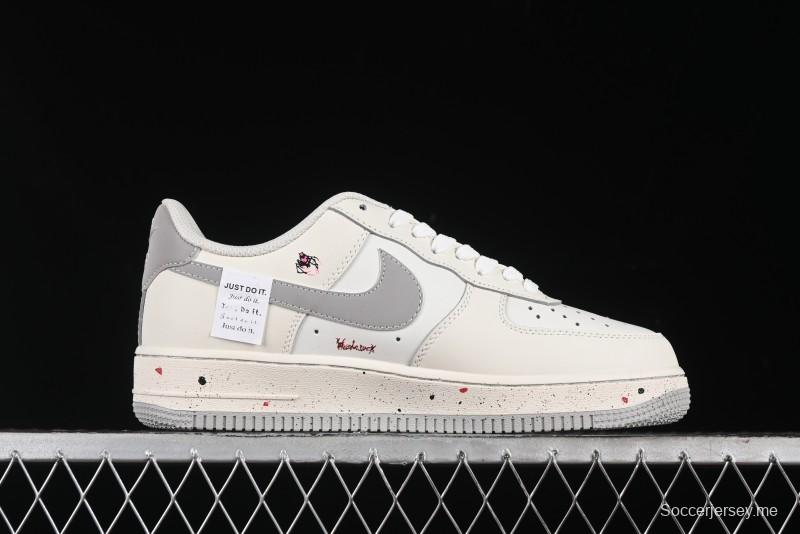 Nike Air Force 1 '07 Low Halloween Edition "Mercury Spider" Casual Sneakers - FB1893-333