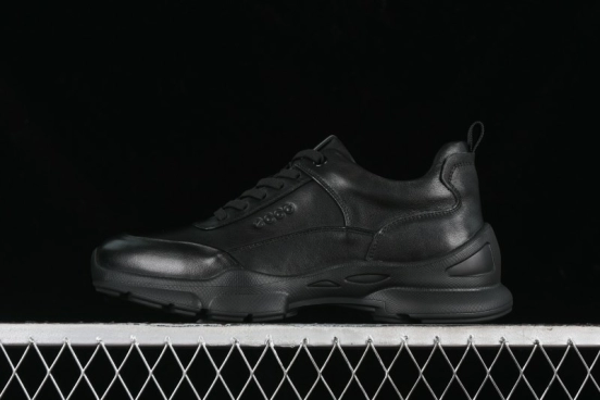 ECCO BIOM C Series Breathable Lightweight Anti-Slip Cushioned Leather Running Shoes - 88251701001