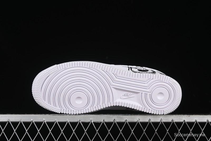 Comme des Garcons Shirt x Supreme x Nike Air Force 1 '07 Low Top Casual Sneakers - 923044-100