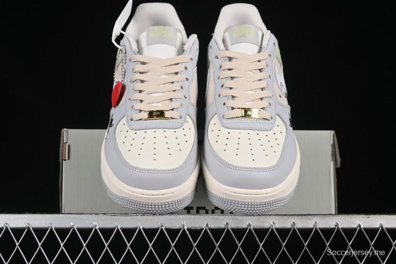 Nike Air Force 1'07 Low "Three Blade Flow" One Piece Series - Zoro's Santoryu Casual Sneakers - CJ0304-510