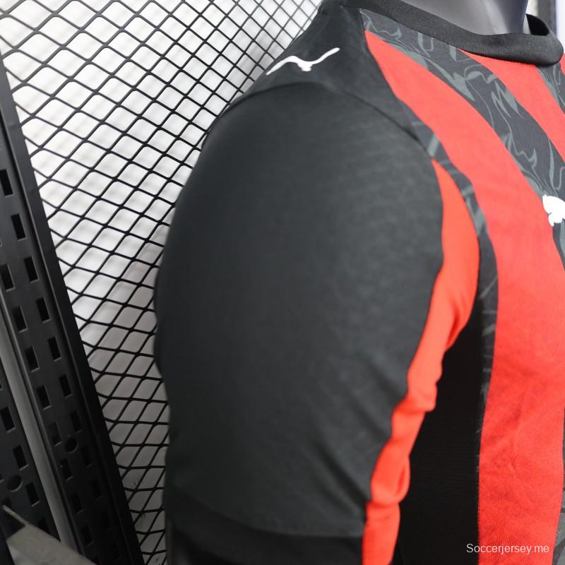 إصدار اللاعب 25/26 قميص فريق ميلان 25/26 على أرضه