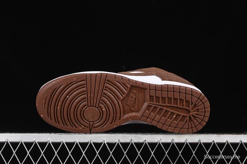 Nike SB Dunk Low "Flax Suede" SB Low-Top Casual Skate Shoes - HJ7673-001