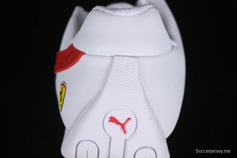 Puma Sparco Future Round Toe Lace-Up Leather Fabric Low-Top Lifestyle Casual Shoes - 308585-02