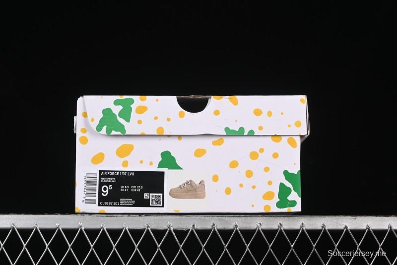 Nike Air Force 1 '07 Low Deconstructed Maize Casual Sneakers - CJ9197-102