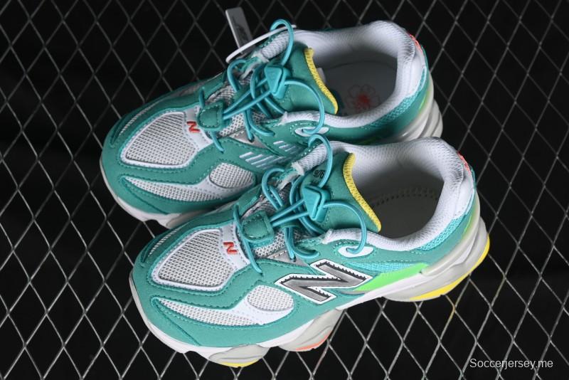 New Balance 9060 Series Hook and Loop Kids Shoes - PV9060DBT