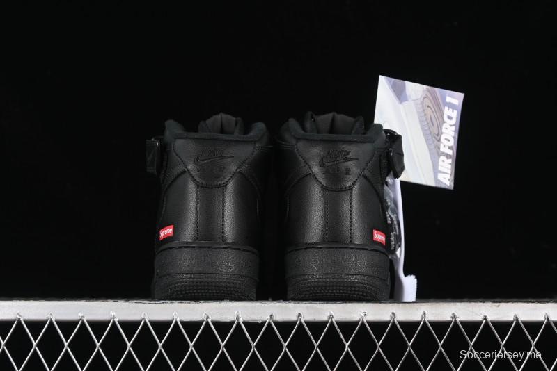 Nike Supreme x Air Force 1 Mid Casual Sneakers - FZ8784-001