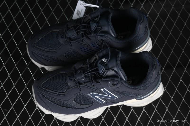 New Balance 9060 Series Kids Hook and Loop Sneakers - PV9060NV