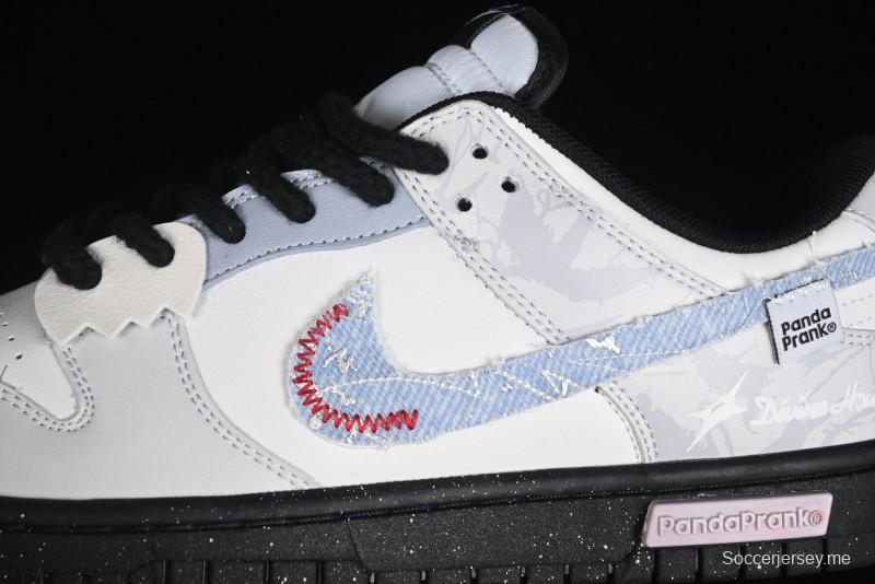 Nike Dunk Low Panda Prank Qixi Special Edition Low-Top Casual Sneakers - DD1391-100