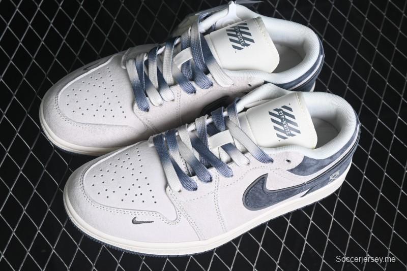 Nike Air Jordan 1 Low OF Collaboration Custom High-End Retro Basketball Shoes - DM9188-002